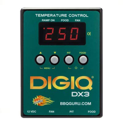 DigiQ DX3 BBQ Temperature Controller and Digital Meat Thermometer