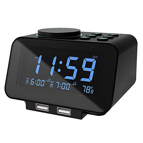 Digital Dual Alarm Clock Radio