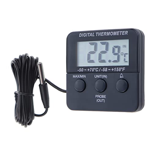 Digital Fridge Freezer Thermometer with Alarm