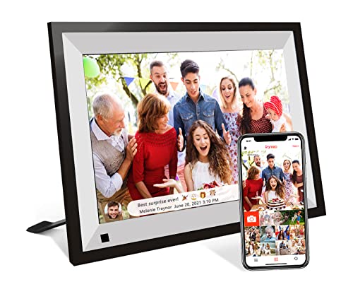 10.1 Inch WiFi Touchscreen Digital Photo Frame with Frameo App" - NOBKLEN