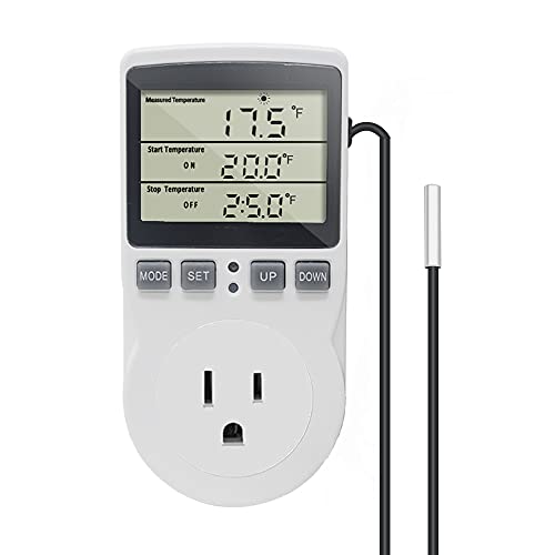 Digital Thermostat Plug Socket Temperature Controller Outlet