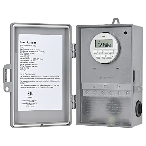 Digital Timer Box for Water Heater, Pool Pump, SPA, Motor