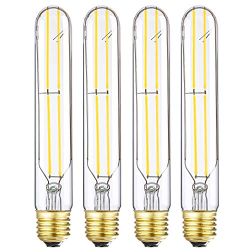 Dimmable 6W Tubular LED Bulbs - 4 Pack