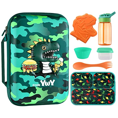 Dinosaur Lunch Box Bag Set for Boys