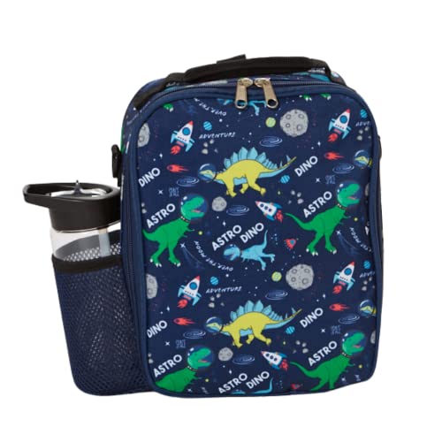 Dinosaur Space Lunch Box and Water Bottle Set