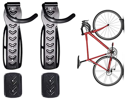 DIRZA Bike Wall Mount Rack with Tire Tray
