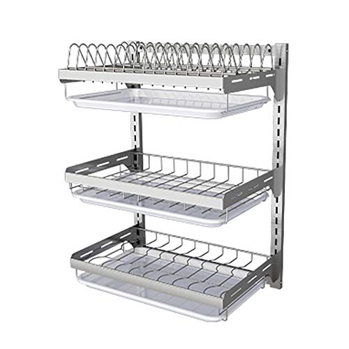 Stainless Steel Wall Mount Dish Rack
