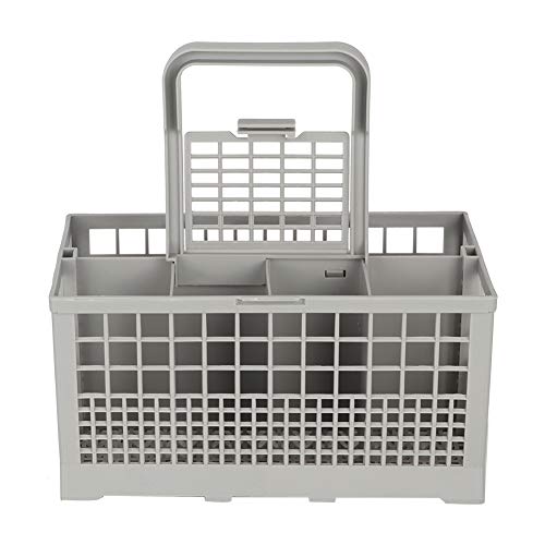 Qinlorgo 8 Compartment ABS Dishwasher Basket with Detachable Handle