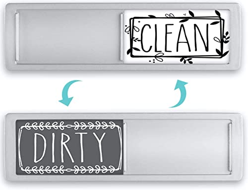Rustic Farmhouse Dishwasher Magnet: Clean Dirty Design by BabyPop!