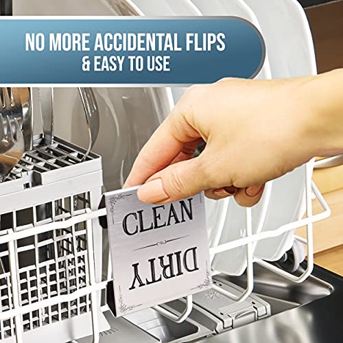 Sperric Stainless Steel Clean Dirty Dishwasher Indicator