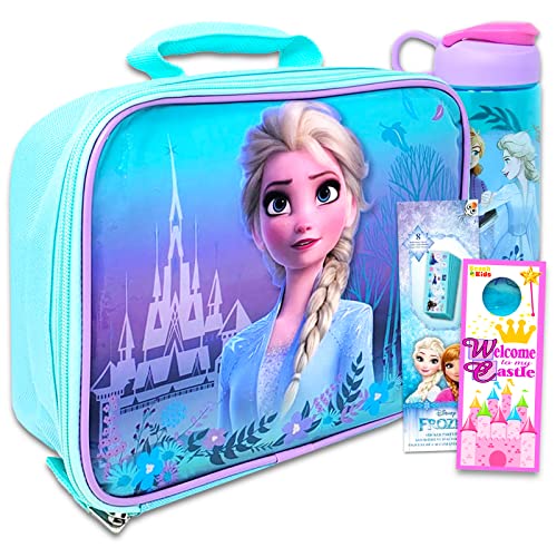 Disney Frozen Lunch Box and Water Bottle Set