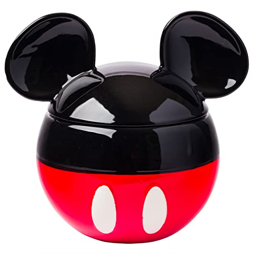 Disney Mickey Mouse Ceramic Snack Cookie Jar (Small)