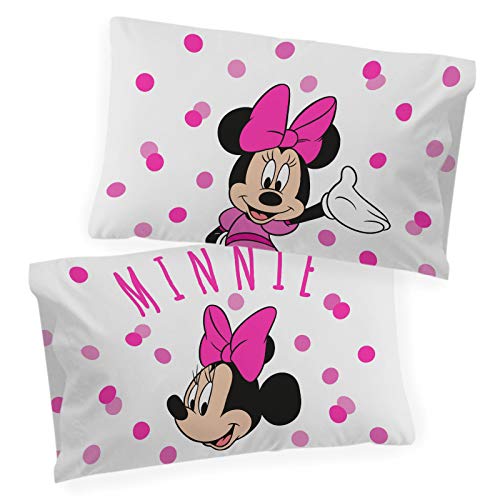 Disney Minnie Mouse Glow in The Dark Pillowcases