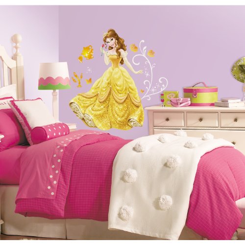Disney Princess Belle Peel and Stick Giant Wall Decals