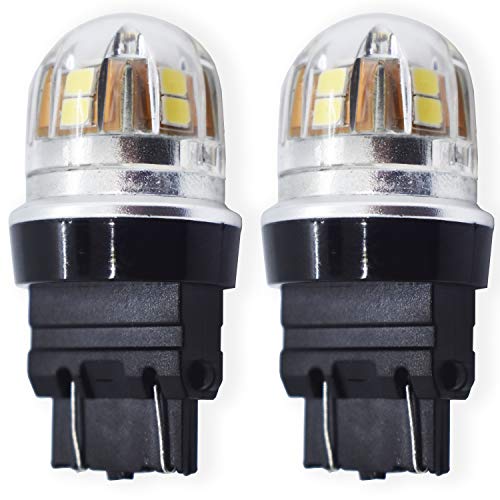 Diximus 3157 12-24V LED Bulb – 2-Pack, Super Bright Replacement for Back Up, Brake, and Parking Lights