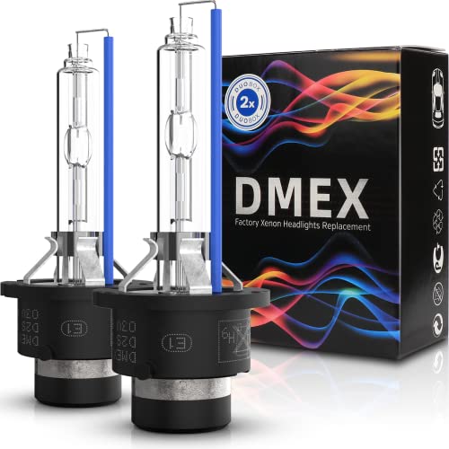 DMEX D2S 35W 6000K Cool White Xenon Headlight HID Bulbs - Pack of 2