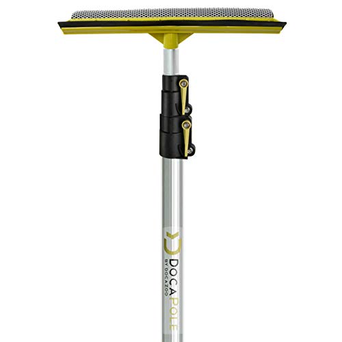DOCAZOO Car Squeegee & Window Washer with Extension Pole