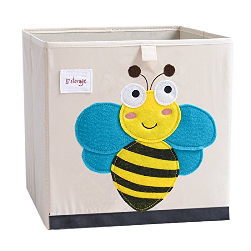 DODYMPS Animal Canvas Storage Toy Box