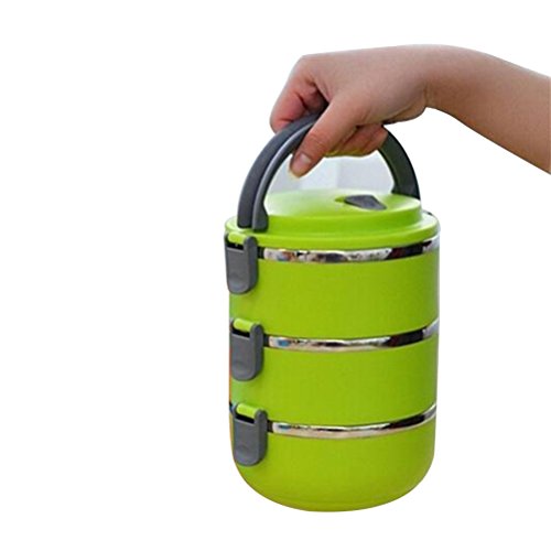 DOITOOL Stainless Steel Insulated Lunch Box - Green