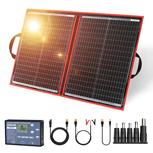 DOKIO 110W Portable Solar Panel Kit