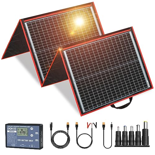 DOKIO 160W Portable Solar Panel Kit