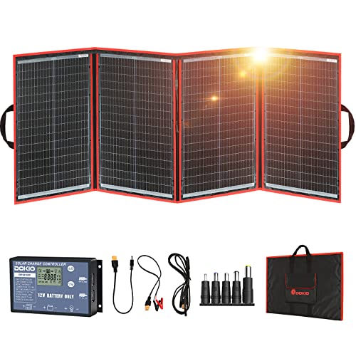 DOKIO 220W Portable Solar Panel Kit