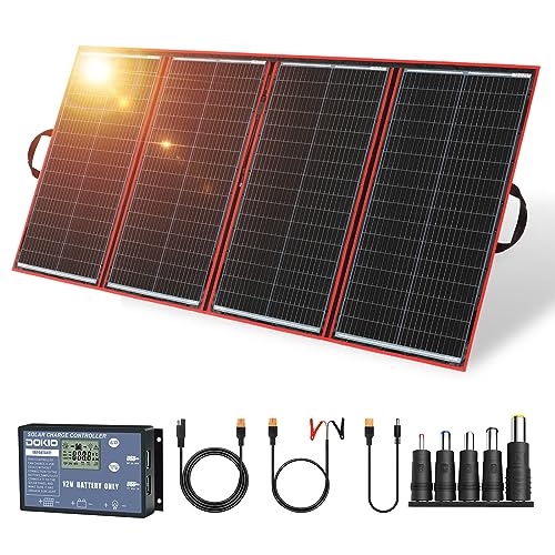 DOKIO 300w Portable Solar Panel Kit