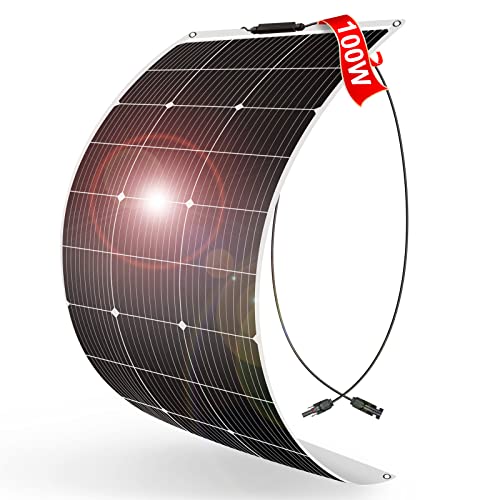 DOKIO Semi-Flexible Solar Panel 100W