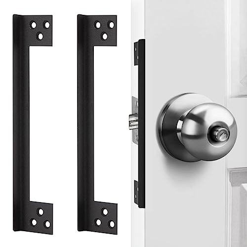 Door Latch Shield Plates, Outswing Door Security Protector
