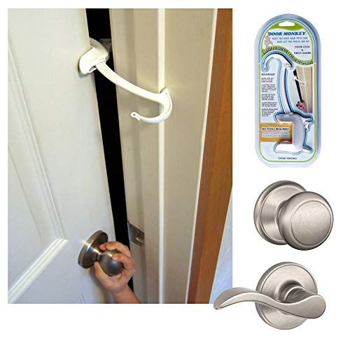 DOOR MONKEY Child Proof Door Lock & Pinch Guard