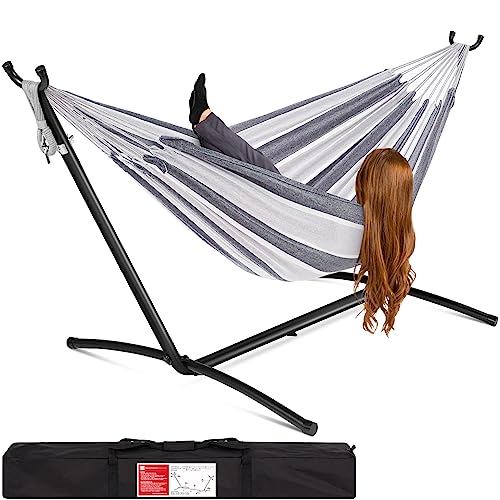 Double Hammock with Stand Set