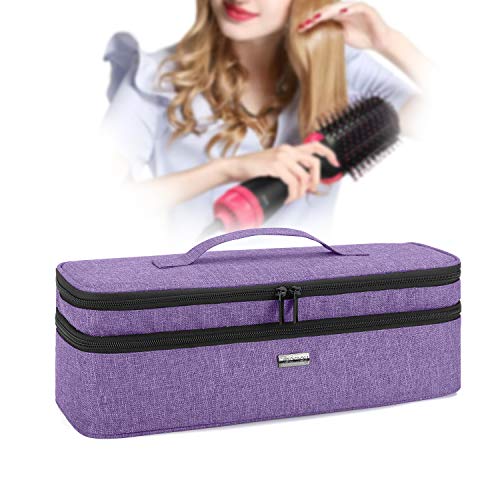 Double-Layer Travel Storage Bag for Revlon One-Step Hair Dryer and Volumizer