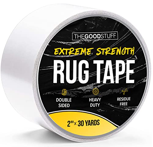 Double Sided Heavy Duty Rug Tape for Securely Grip Rugs on Any Surface