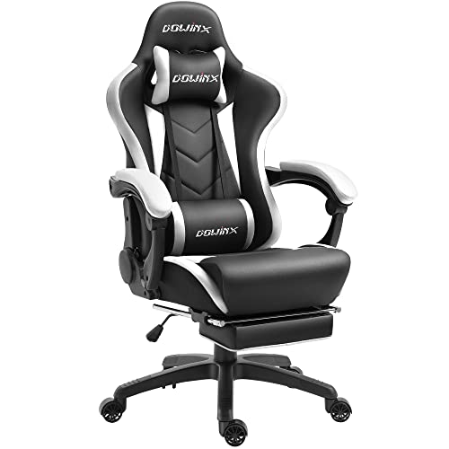 Dowinx Gaming Chair - Stylish and Comfortable Recliner with Massage Lumbar Support