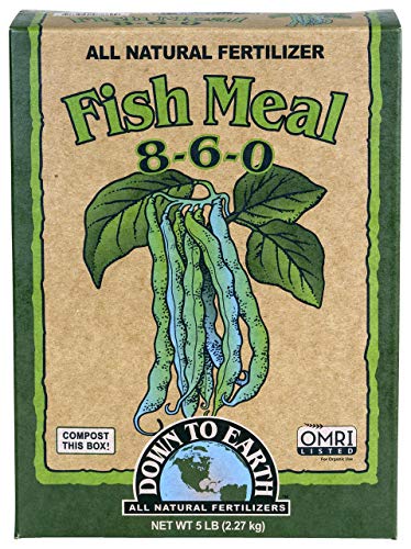 Down to Earth Fish Meal Fertilizer 8-6-0
