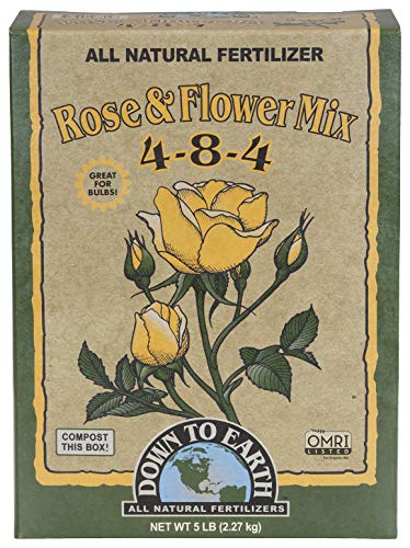 Down to Earth Rose & Flower Fertilizer Mix