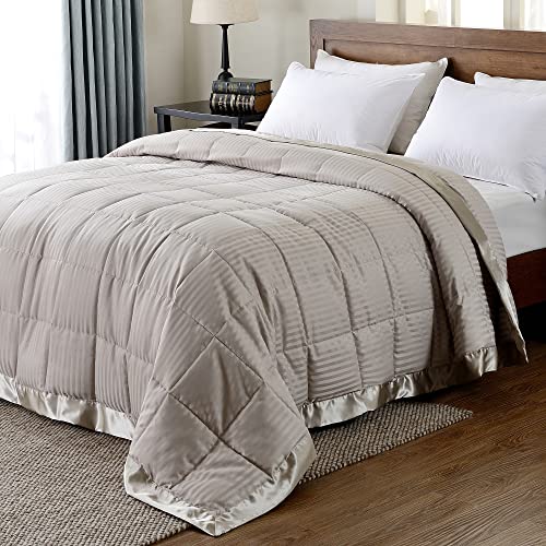 downluxe King Size Blanket with Satin Trim