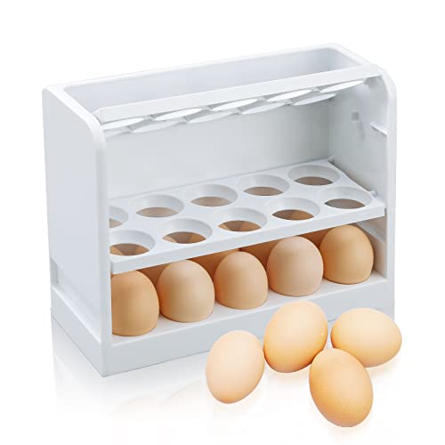DOXILA Egg Holder for Refrigerator - Space-Saving and Convenient