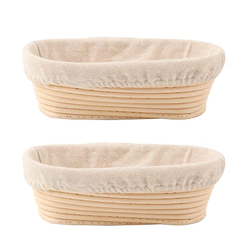 DOYOLLA Bread Proofing Baskets Set