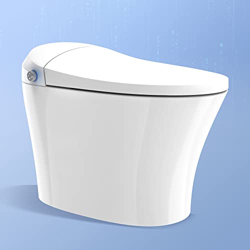 DOZTI Smart Toilet: Heated Bidet, Dual Flush, Standard Height