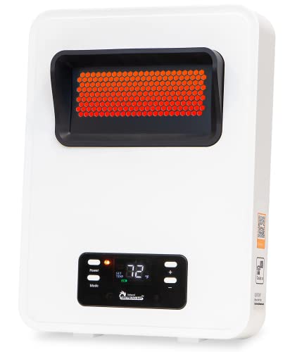 HeatStyle 2-Way Wall Mount or Portable 1500W Space Heater White