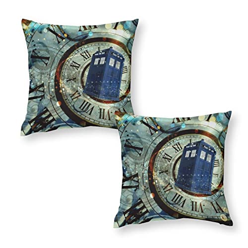 Dr Who Police Box Pillow Case Set - Stylish Home Decoration