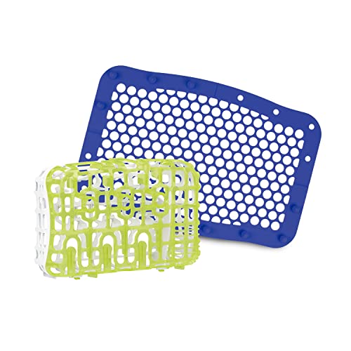  Prince Lionheart Made in USA High Capacity 3 in 1 Infant &  Toddler Dishwasher Basket for Baby Items - Storage Basket For Bottle Parts  and Accessories, 100% Recycled BPA Free Plastic