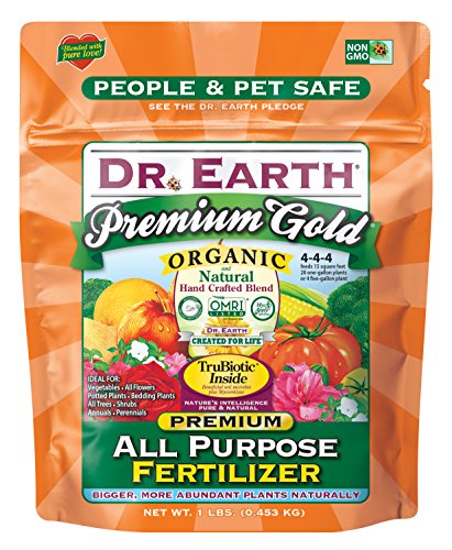 Dr. Earth 70857 1 lb MINIS Premium Gold All Purpose Fertilizer