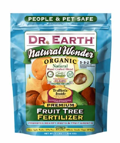 Dr. Earth 708P 4lb Organic Fruit Tree Fertilizer 5pk