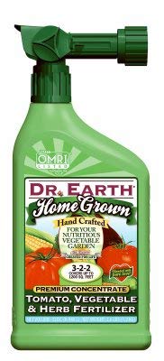 Dr. Earth Home Grown Tomato, Vegetable & Herb Liquid Fertilizer RTS