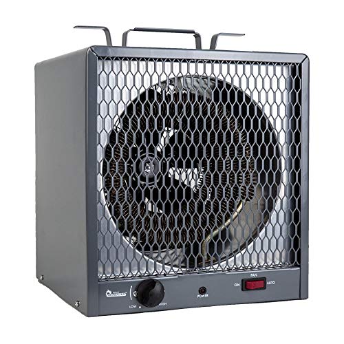 Dr. Infrared Heater 5600W Industrial Space Heater, Gray