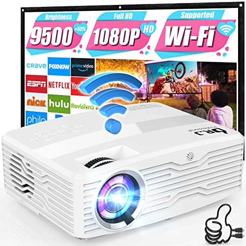 DR.J 1080P 5G WiFi Projector