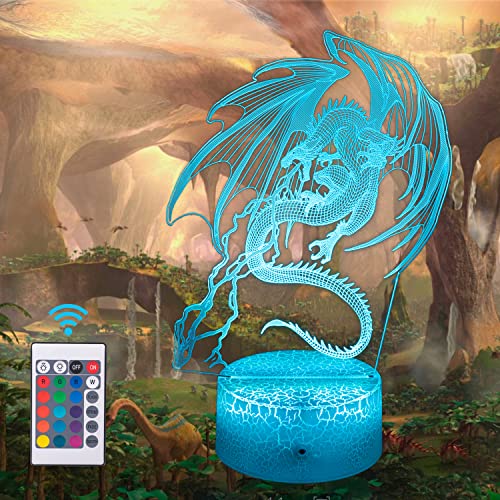 Dragon Lamp for Kids
