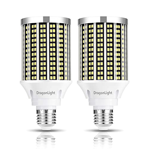 DragonLight 30W LED Bulbs: 6000K Daylight, 3,600 Lumens [Twin Value Pack]